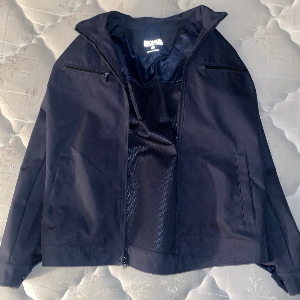Men's Michael Kors Dark Grey Zip Up Jacket